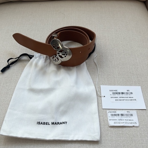 Isabel Marant Louama Leather Belt NEW - Picture 5 of 6